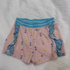 Matilda Jane Dream Chasers Dot On Top Pink Confetti Dot Shorts
